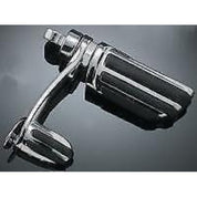 Kuryakyn Chrome Pilot Iso Cruise Pegs Set Male Clevis Stirrups Heel Rest Harley