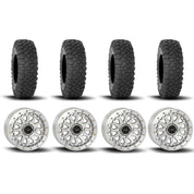 System 3 SB-6 Beadlock Machined 15" Wheels And XC450 Tires [35x10R-15]