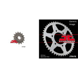 Front & Rear Sprocket Kit for Street KAWASAKI ZX600 Ninja ZX-6RR 2005-2006