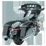 Cobra 4" Slip-On with Contrast Tip Chrome - 6266