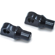 Kuryakyn Universal Peg Adaptors Male Mount Tapered Male Peg Adaptor Black