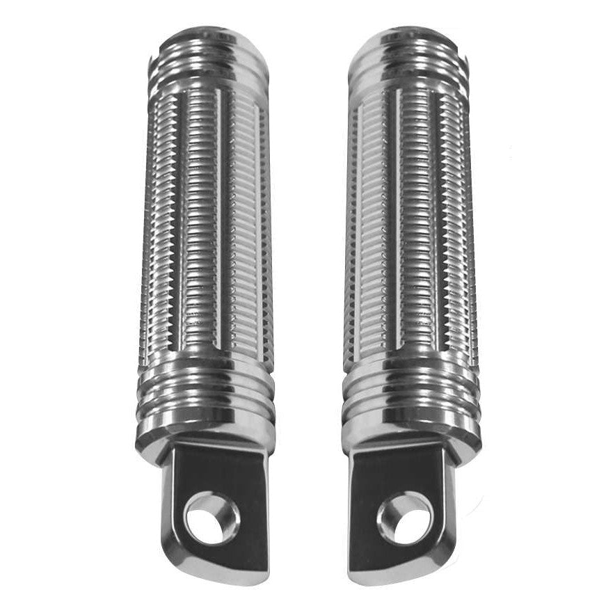 Burly Brand Stash Footpegs Clear - B13-1004S