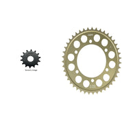 Front Steel Sprocket & Aluminum Rear Sprocket Kit for YAMAHA YZF-R3 2015-2016