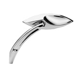 Arlen Ness 3-D Cat Eye Chrome Die Cast Right Side Handlebar Mirror Harley Metric