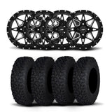 Rines ITP Tornado de 15" en negro mate y neumáticos Coyote [33x10R-15]