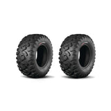 Juego de dos neumáticos radiales Kenda K3201 Mastodon HT delanteros y traseros (8 capas) [28x10R-14]