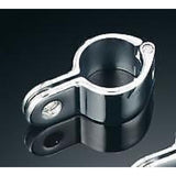 KURYAKYN CHROME MAGNUM QUICK CLAMPS FOR 1-1/2" ENGINE GUARDS OR TUBING PAIR 1001