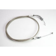 Motion Pro Stainless Steel Armor Coat Throttle Pull Cable For Honda Fury VT1300CX 2010-2020
