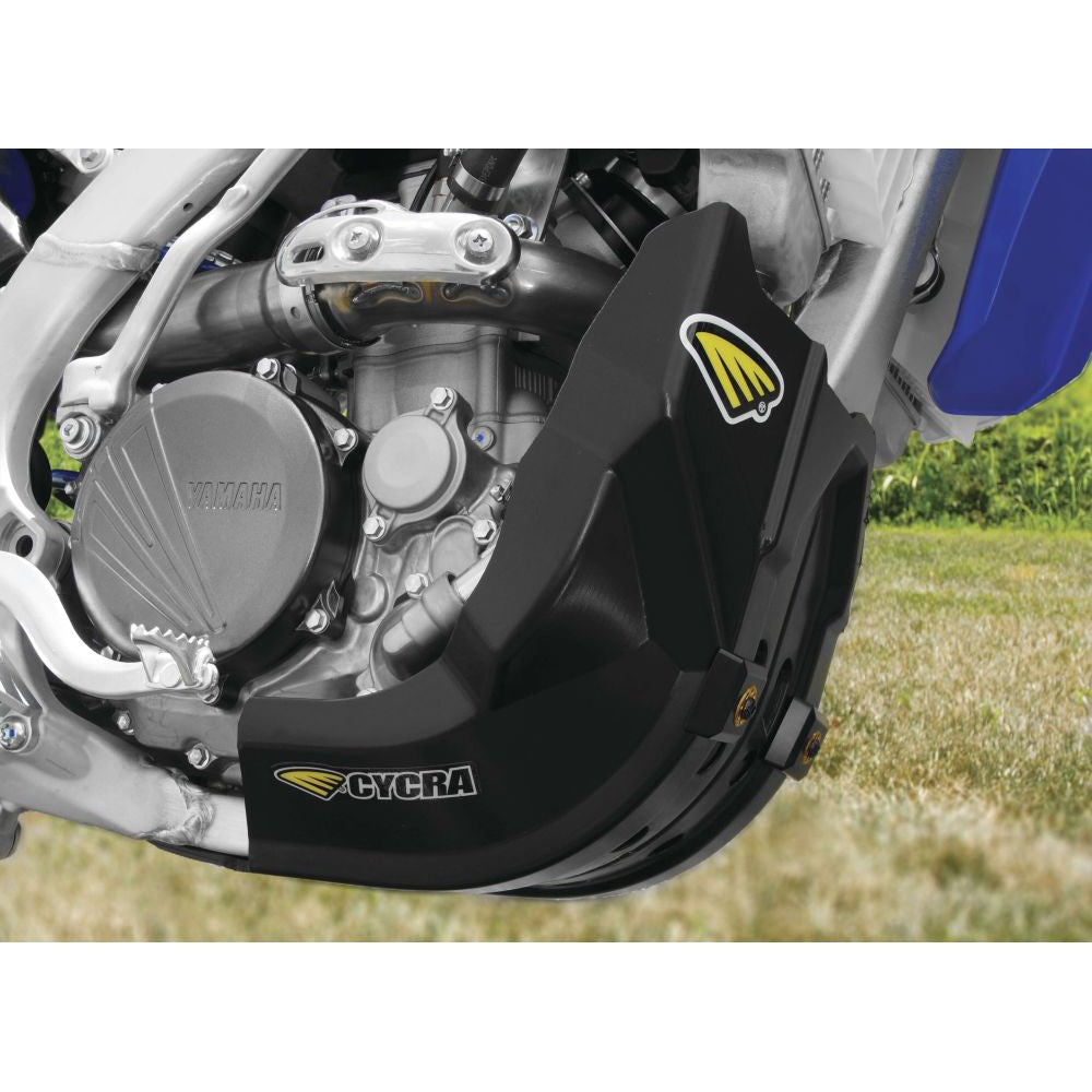 Cycra Full Armor Skid Plate Black - 1CYC-6224-12
