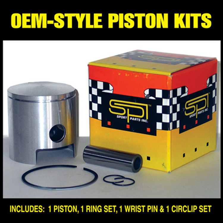 SPI 09-826-02 Oem Style Piston Kit With Rings 020