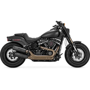 Vance And Hines Hi-Output Black Slip On Exhaust With Fuelpak FP4