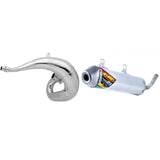 Tubo de escape Gnarly y silenciador Powercore 2.1 de aluminio para KTM 300 XC 2017