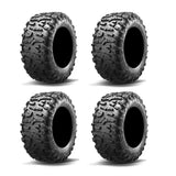 Juego completo de neumáticos Maxxis Bighorn 3.0 radiales (6 capas) para UTV, 27x11R-14 (4 unidades)