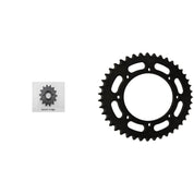SUNSTAR Front & Rear Steel Sprocket Kit for Street KAWASAKI KLR 650 1990-2016