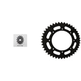 SUNSTAR Front & Rear Steel Sprocket Kit for Street KAWASAKI KLR 650 1990-2016