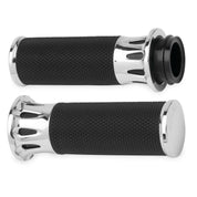 Harley FXDWGI Dyna Wide Glide 2004-2006Deep Cut Fusion Grips Chrome Arlen Ness