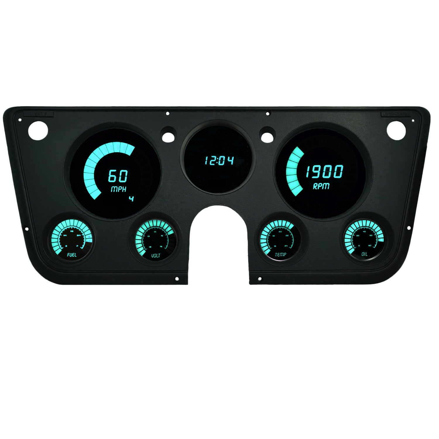 Intellitronix Teal OEM Replacement LED Bar Graph Gauge Panel For Chevr ...