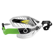 Cycra Probend Ultra CRM Handguard 7/8" Clamp White/Green - 1CYC-7407-72X