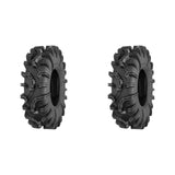 Set of 2 QUADBOSS QBT673 Front/Rear Tires 32x10R-14 6-ply