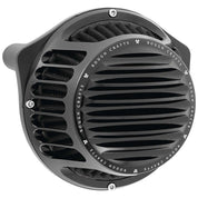 Rough Crafts Round Air Cleaner Black RC-600-010