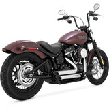 Vance & Hines Shortshots escalonados con Chrome y Fuelpak FP4