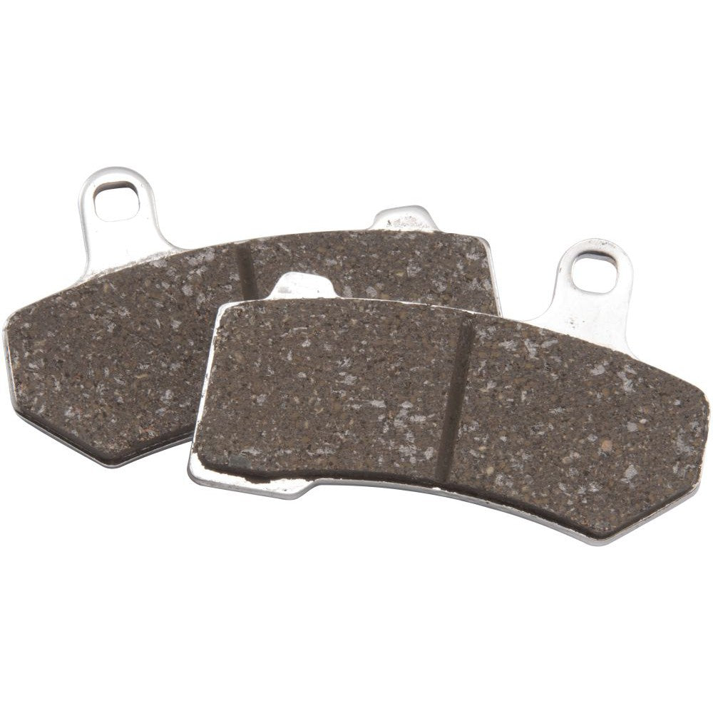 EBC V-Pad with Chromed Backing Plate Semi-Sintered Rear - FA409VLD