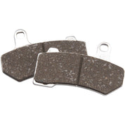 EBC V-Pad with Chromed Backing Plate Semi-Sintered Rear - FA409VLD