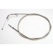 Motion Pro Stainless Steel Armor Coat Throttle Pull Cable +2.0" 63-0365