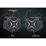 SSV Works Front Kick 6.5" Kicker Speaker Pods 190-RZ4-F65K