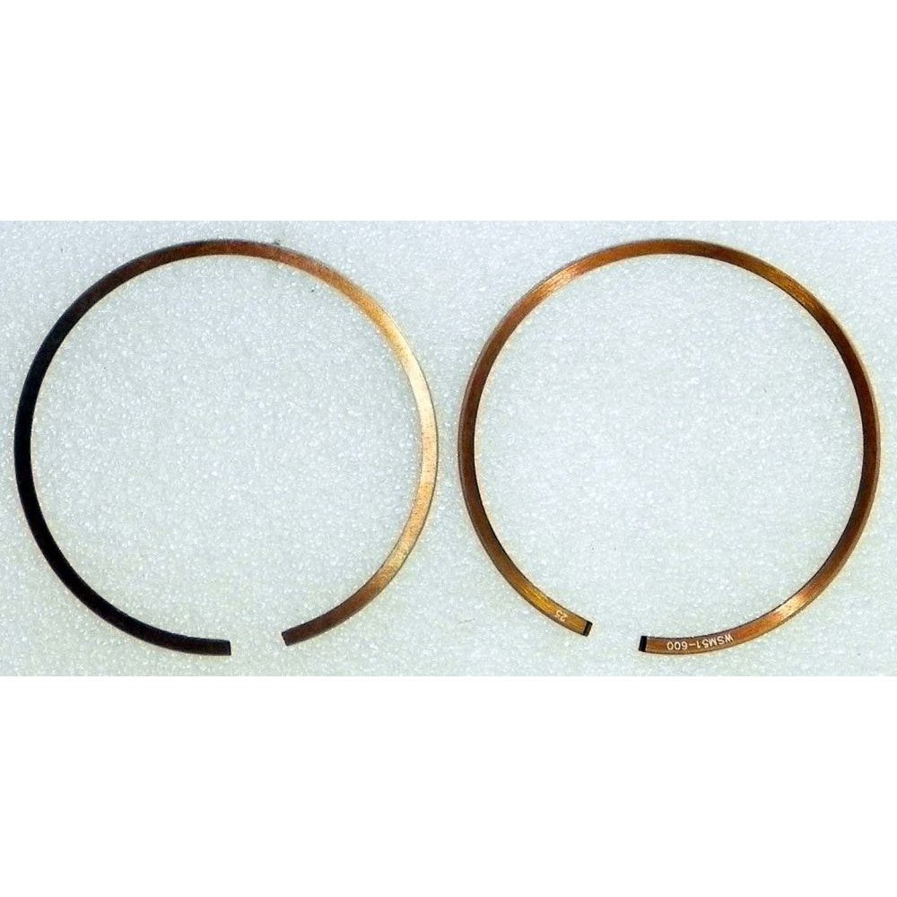WSM Piston Rings For Suzuki 250 Quadracer 87-92 .25mm Over 51-600-04