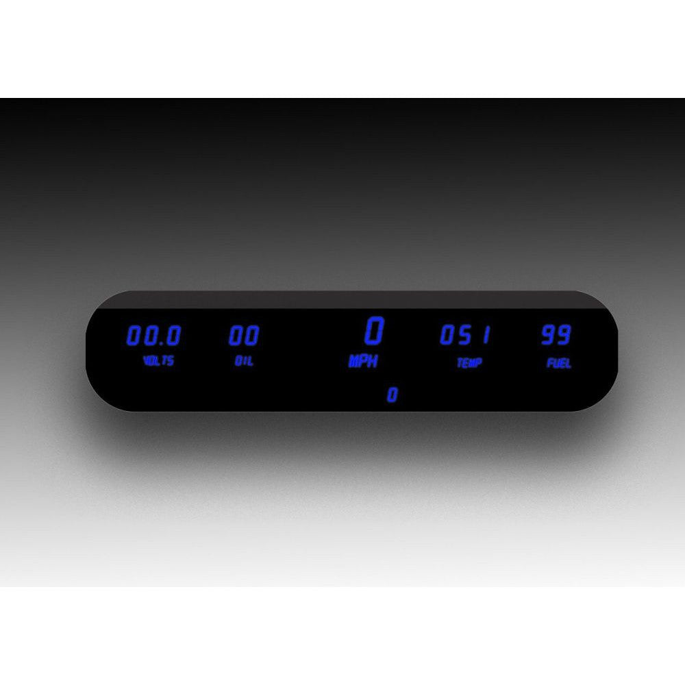 Intellitronix 5 Gauge Universal Digital Panel DP10001 - Blue
