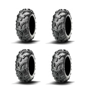 Full Set Of Maxxis Zilla Bias (6 Ply) UTV Tires 25x10-12 (4)