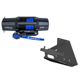 Viper V2 UTV Winch Kit 6000 lb Wide Spool With 60 Feet Blue Synthetic Rope With Mount For Can-Am Maverick X3 2017-2021