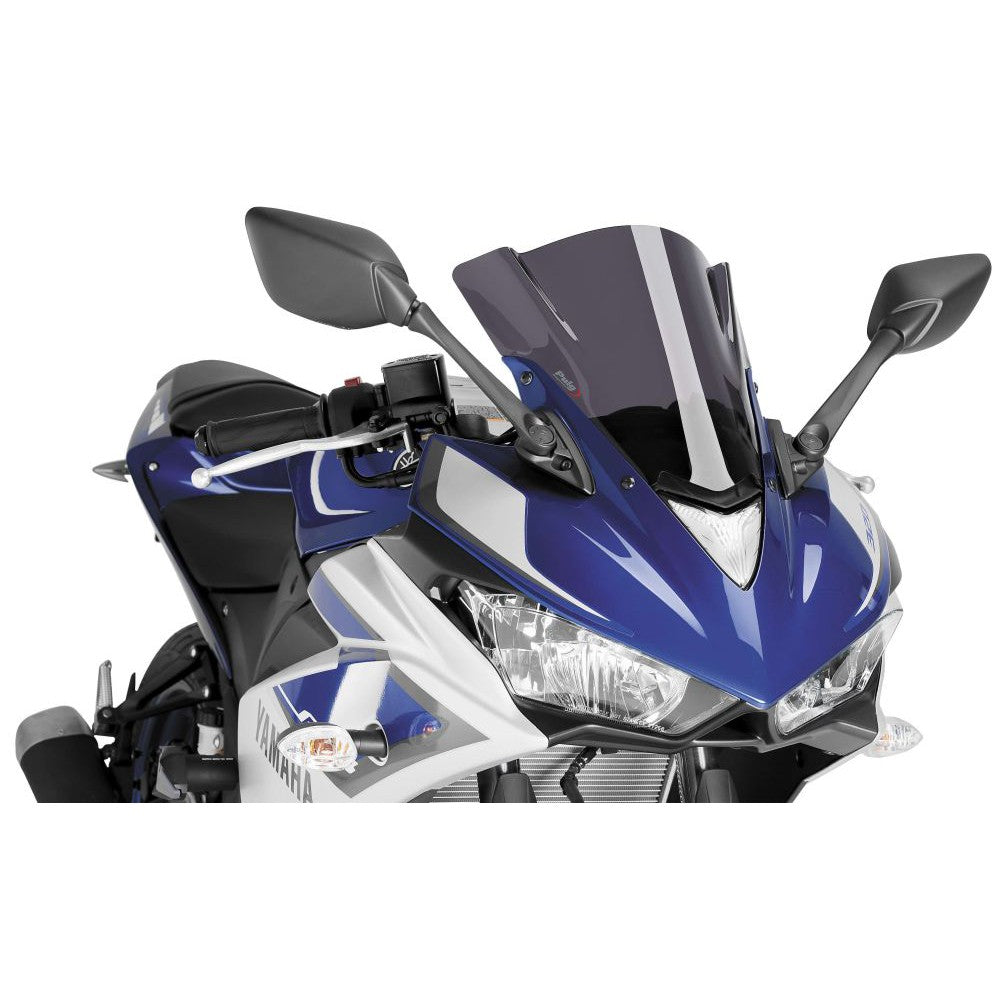 Puig Universal Windshield Racing Dark Smoke 3 mm - 7649F
