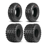 Juego de dos neumáticos Kenda Havok K3210F/K3211 (4 capas) [20x6-10] y dos neumáticos (4 capas) [18x10-9]