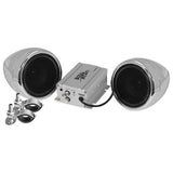 Boss Audio Systems 600-Watt Bluetooth 3" Speaker Kit Chrome