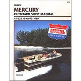 CLYMER MANUAL MERCURY 45-225 HP OB 72-1989