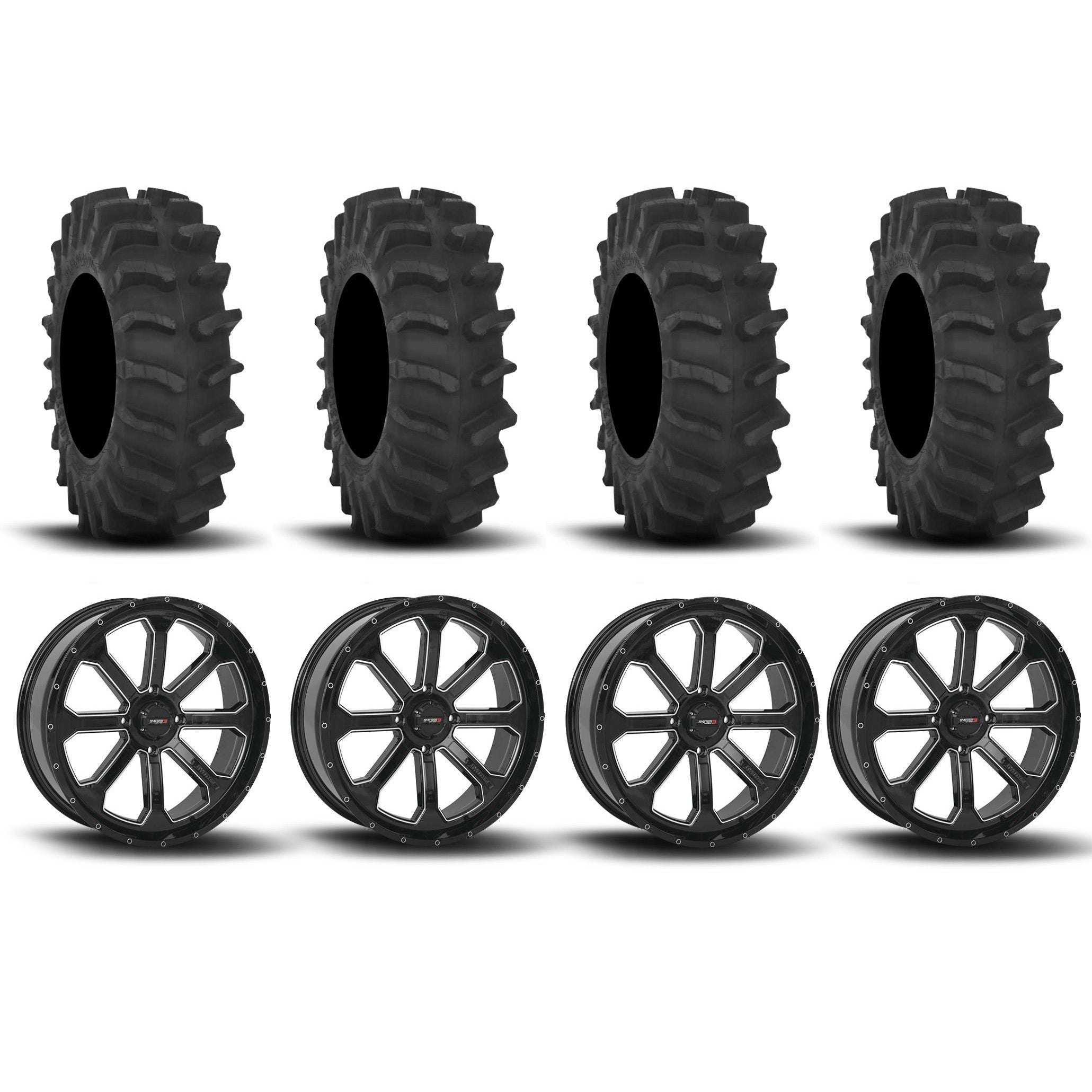 System 3 ST-4 Aluminum Gloss Black/Machined 20