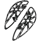 Arlen Ness 10-Gauge Black Driver Floorboards 410-005