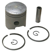 WSM Piston Kit For Mariner / Yamaha 9.9 / 15 Hp 2 Cyl 84-09 .010 Over