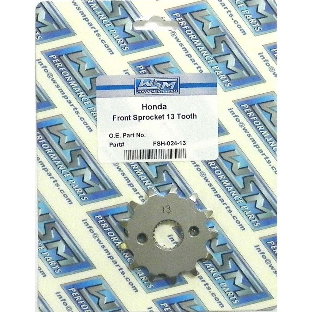 WSM Front Sprocket For Honda 80 / 85 FSH-024-13
