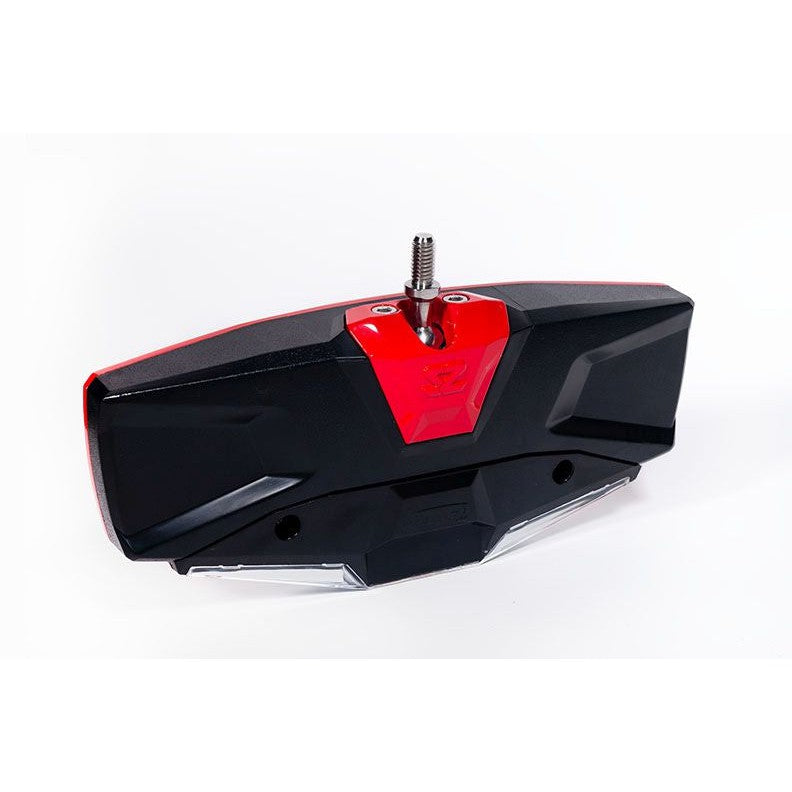 Seizmik Halo-RA Series Cast Aluminum Trim Kit Rearview - Red 56-18100