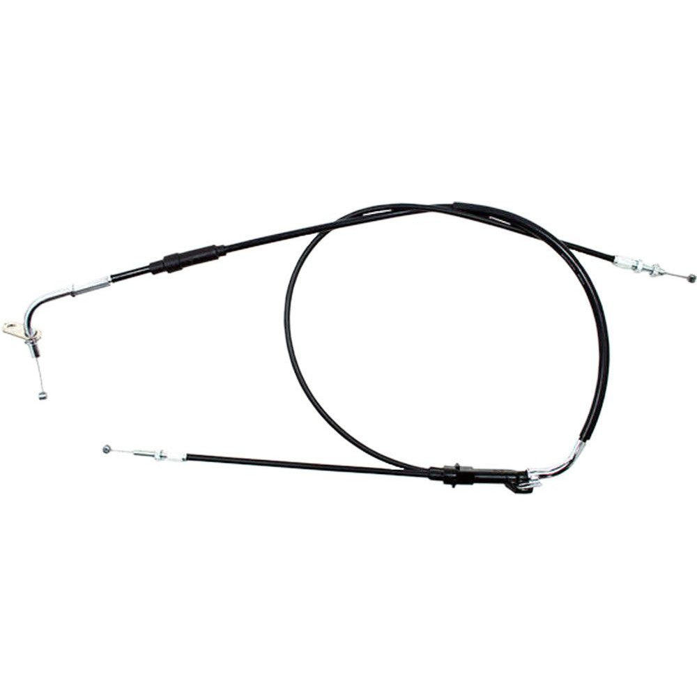 Motion Pro 2 Into 1 Black Vinyl Throttle Pull Cable For Suzuki Intruder 1400 1995-2004