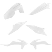 Acerbis White Standard Plastic Kit for KTM - 2726500002