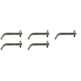 Set of 5 5/8 Inch Zinc Hitch Pin W/spring Clip