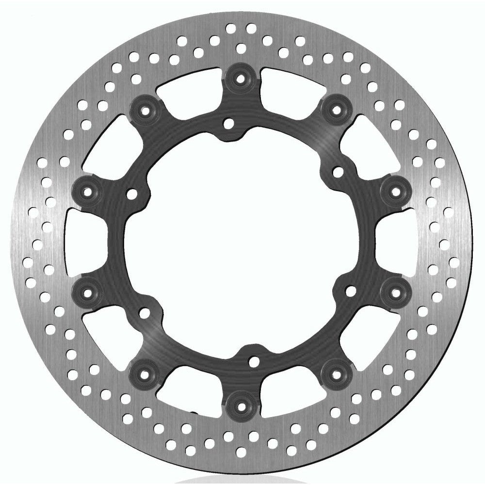 BikeMaster Brake Rotor For Triumph Thruxton 865 2004-2015 Contour Front Silver