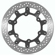 BikeMaster Brake Rotor For Triumph Thruxton 865 2004-2015 Contour Front Silver