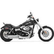 Vance And Hines Twin Slash Muffler 3in Slip On Exhaust Chrome With Fuelpak FP3