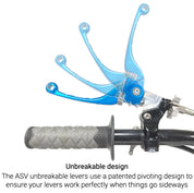 ASV Red F4 Offroad Model Clutch + Brake Lever Pro Pack BCF40106PH-R
