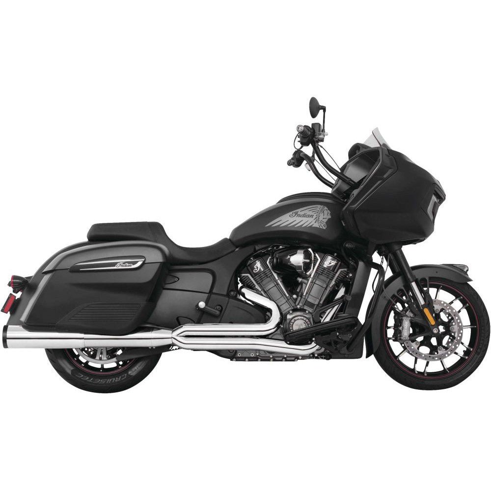 Freedom Performance Union 2-into-1 Exhaust Chrome/Black - IN00264